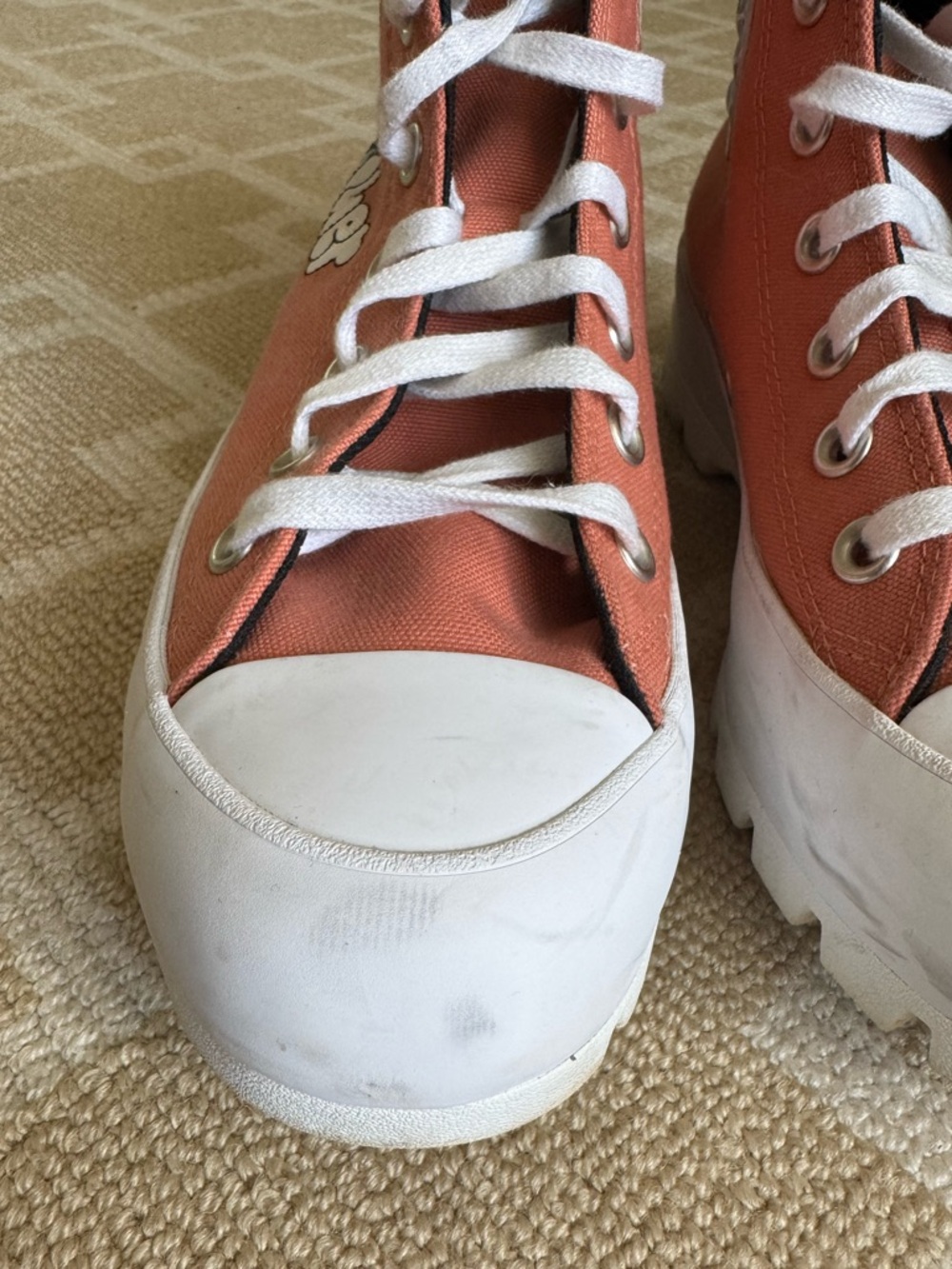 Converse Lugged Chuck Taylor Hi Love Your Mother Coral Streetwear 8 - Picture 15 of 17